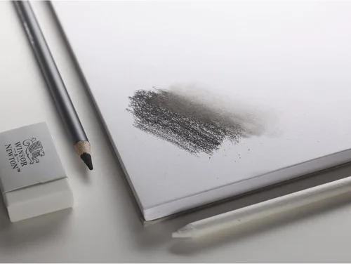 Miniatura 5 de Winsor & Newton Cuaderno de bocetos clásico de encuadernado duro, 5.5" x 8.5", 80 hojas, 110gsm, blanco natural
