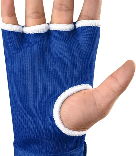 Miniatura 7 de FISTRAGE - Guantes de boxeo para boxeo, para puñetazos, elásticos acolchados debajo de las manoplas, soporte rápido de muñeca larga, protector
