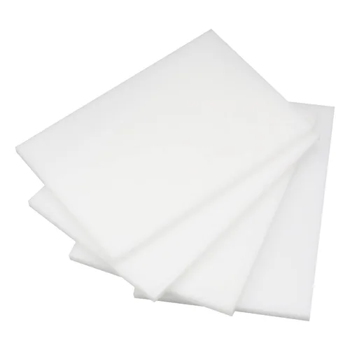 Miniatura 8 de Bettomshin 4 hojas POM de 3.937 in x 3.937 in x 0.197 in de largo x ancho x grosor, cuadradas blancas para mecanizar en tornos automáticos