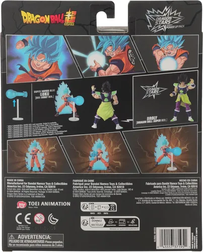 Miniatura 11 de Bandai - Dragon Ball Super - Dragon Stars - Goku Azul SS (Paquete Power up) Figura de acción