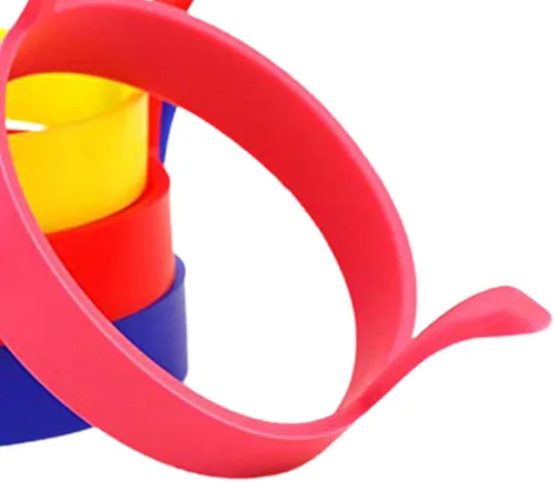 Miniatura 4 de Anillo de huevo hidrofóbico, 4 anillos redondos antiadherentes con doble asa, molde de silicona fácil de limpiar, para huevos fritos o escalfados