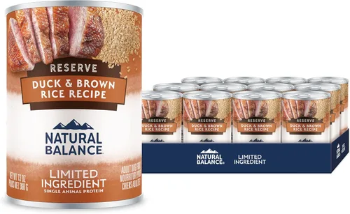 Miniatura 18 de Natural Balance Limited Ingredient Alimento enlatado húmedo para perros adultos, sin granos, receta de pollo y batata, 13 onzas (paquete de 12)