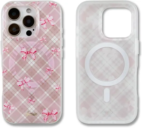 Miniatura 159 de Sonix x Sanrio - Funda para iPhone 15 Pro, compatible con MagSafe, probada en caídas de 10 pies, adivinador Kuromi