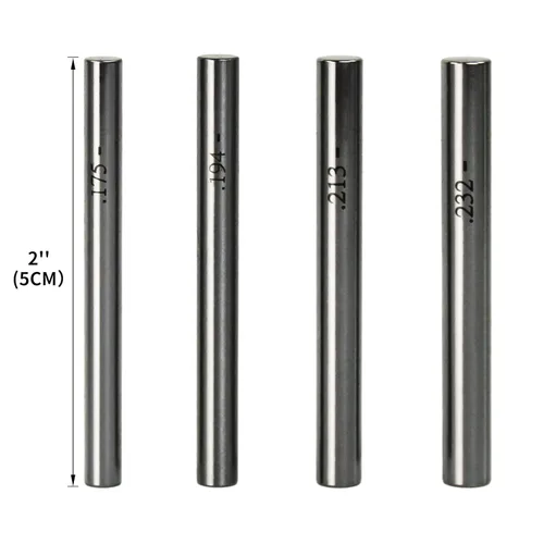 Miniatura 3 de HFS(R) Juego de calibradores de pernos de acero Minus con estuche 190 piezas (0.061-0.250")