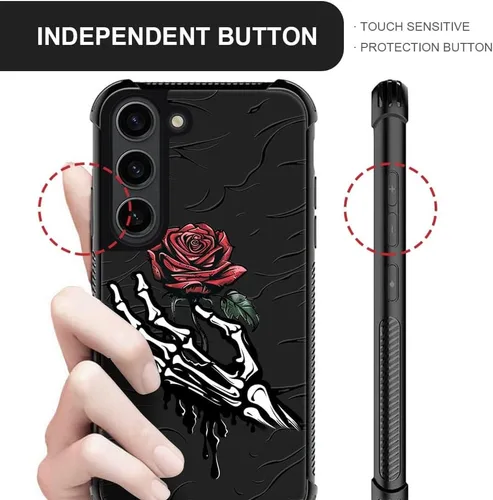 Miniatura 380 de CARLOCA Funda compatible con Samsung Galaxy S22 Ultra, diseño gráfico de Star Howling Wolfs Samsung Galaxy S22 Ultra, diseño gráfico, a prueba