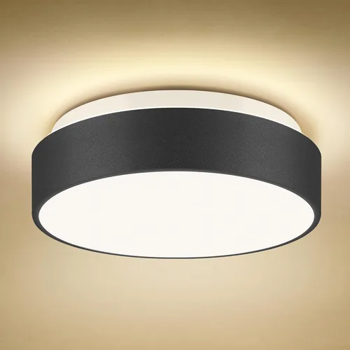 Miniatura 14 de AUTELO Lámpara de techo de montaje empotrado de 12 pulgadas, pantalla de vidrio esmerilado, lámpara de techo de 2 luces cerca del techo en acabado
