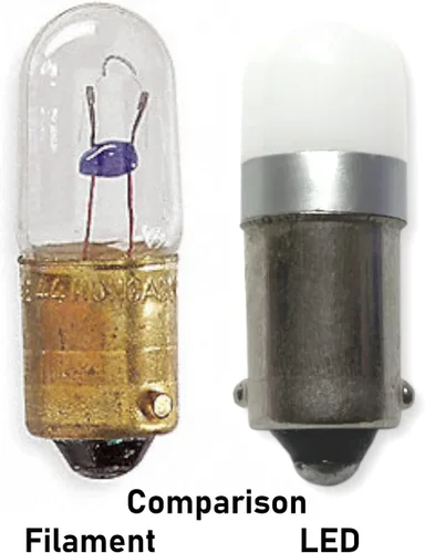 Miniatura 2 de Lighted Address Sign Premium LED Replacement Bulb Kit 10-30 Volt AC/DC Compatible Fits Miniature Bayonet (Ba9S) Sockets Pack of 2 Bulbs