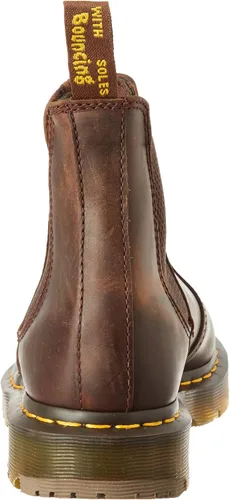 Miniatura 3 de Dr. Martens, Botas de servicio unisex 2976 antideslizantes, cuero industrial de grano completo