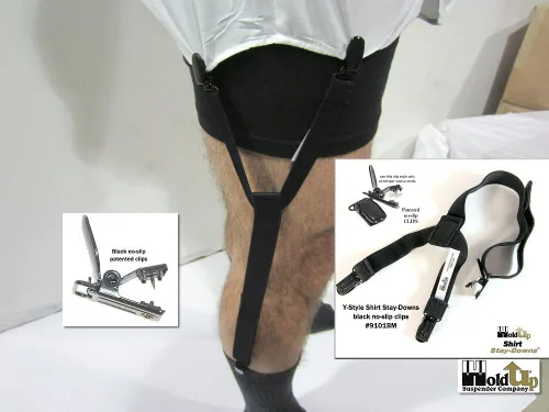 Miniatura 33 de La camisa de vestir Hold-Ups® Stay-downs se mantiene con clips antideslizantes patentados en Estados Unidos