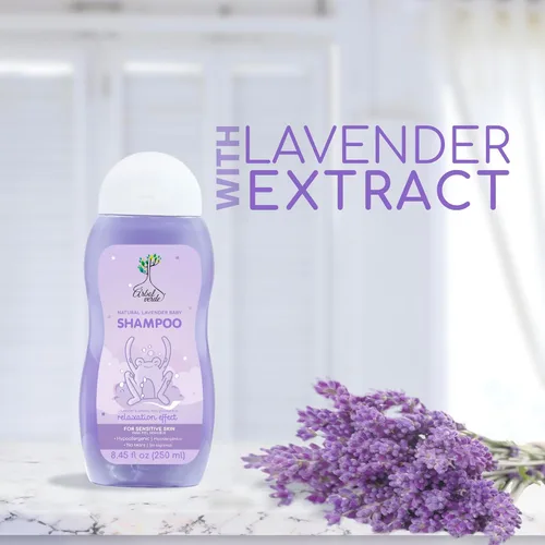 Miniatura 4 de Arbol Verde - Champú lavanda para bebés (8.45 onzas líquidas) Hipoalergénico, sin alcohol, suave para la piel sensible, aroma relajante