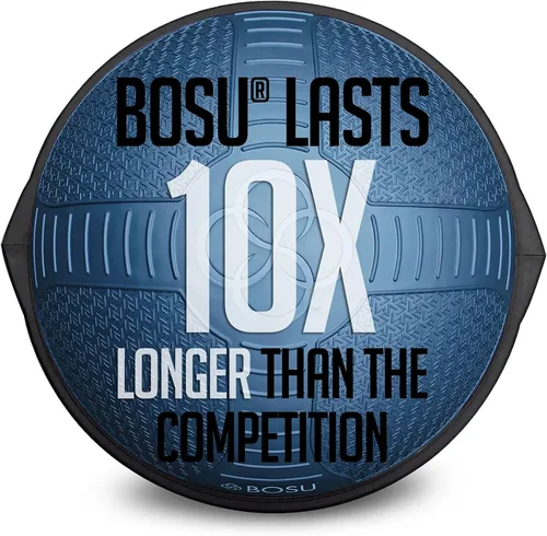 Miniatura 2 de BOSU Nexgen Balance Trainer, Half-Ball Training Equipment, 65 cm Diameter, 300 lb Capacity - Burst-Resistant Stability Exercise Tool w/Non-Slip Azul