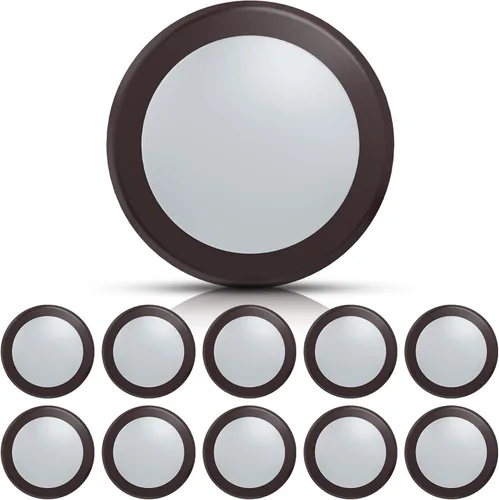 ECOELER Luz descendente de disco LED regulable de 5/6 pulgadas, 16.5 W, 1000 lúmenes, luz diurna de 5000 K, luz de techo de montaje en superficie de