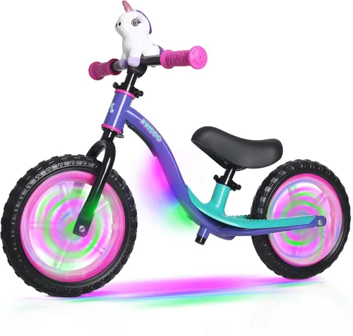Miniatura 8 de KRIDDO Bicicleta de Equilibrio para Niños Pequeños de 2 Años, Edad de 24 Meses a 5 Años, Bicicleta de Empuje Interactiva de Aprendizaje Temprano