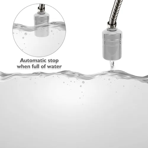 Miniatura 6 de Float Valve for Water Tank - 1 Inch Top Inlet Automatic Water Level Control Stainless Steel Valve for Pool, Tower, Livestock Troughs