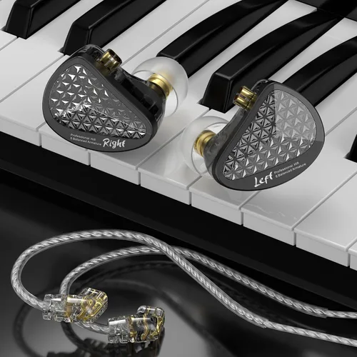 Miniatura 7 de Auriculares KZ AS16 Pro 8 Balance de Armaduras en el Oído, Auriculares IEM HiFi Pro para Música de Grabación de Estudio, Auriculares de Sonido