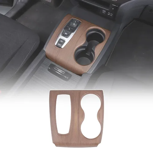 Miniatura 13 de Cubierta del panel de cambio para Honda Pilot 2016-2022 Ridgeline 2020-2023 Passport 2019-2023, protector antiarañazos para el marco del portavasos
