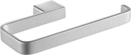 PARLOS Barra de soporte de toalla de mano de construcción de latón níquel cepillado para baño y cocina, montaje en pared oculto accesorios de montaje