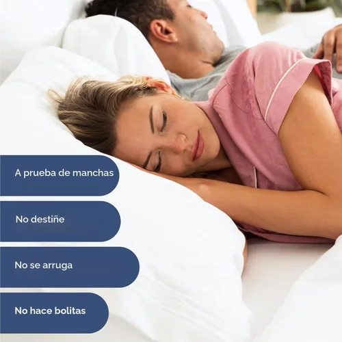 Miniatura 5 de Juego de sábanas tamaño King de 4 piezas, cómodo, transpirable y refrescante, ropa de cama de lujo de hotel para mujeres, hombres, niños, 01-Blanco