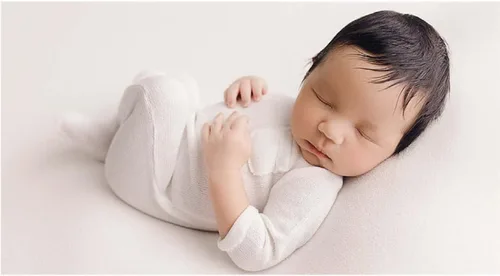 Miniatura 3 de Accesorios de fotografía para recién nacidos, trajes para niños y niñas, gorro y mameluco con pies, conjunto de disfraz para sesión de fotos