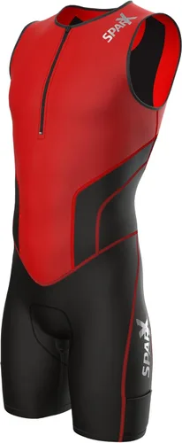 Miniatura 7 de Traje de triatlón Sparx X para hombre, para ciclismo, natación y atletismo Gris