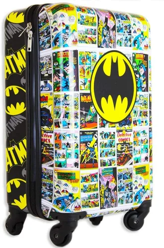 Miniatura 2 de Fast Forward Equipaje giratorio rígido con licencia para niños, Batman 20 Pulgadas, Spinner