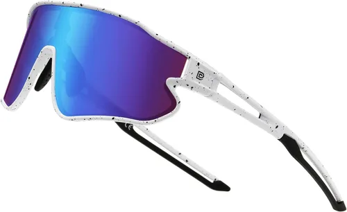 Miniatura 17 de DUCO Gafas de sol polarizadas deportivas para hombres y mujeres, gafas de sol para correr, pesca, ciclismo, béisbol, protección UV400, DC0023 Marco