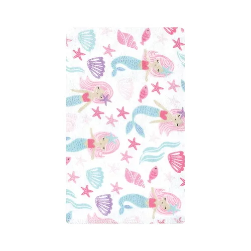 Miniatura 3 de Hudson Baby - Paños unisex de franela de algodón para bebé, Sirena, talla única