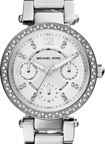 Miniatura 4 de Michael Kors Mini Parker Reloj multifunción de acero inoxidable