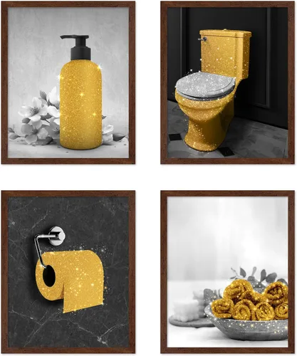 Miniatura 53 de Poster Master Impresión de labios dorados, póster de mordida de labio, arte moderno y minimalista, regalo bohemio para hombres y mujeres, diseño