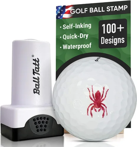 Miniatura 11 de Sello de pelota de golf - Marcador autoentintado - Herramienta de marcado permanente de secado rápido, sin fugas ni recargas, sello de golf