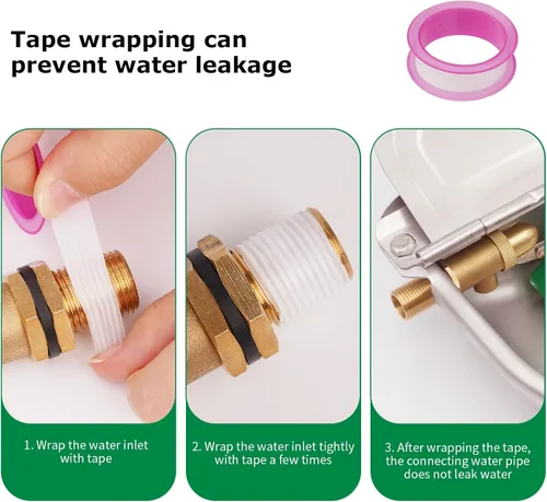 Miniatura 5 de LIUCOGXI Válvula de flotador de latón de 1/2 pulgada Válvula de agua con adaptador Válvula de flotador de estanque con brazo ajustable Válvula