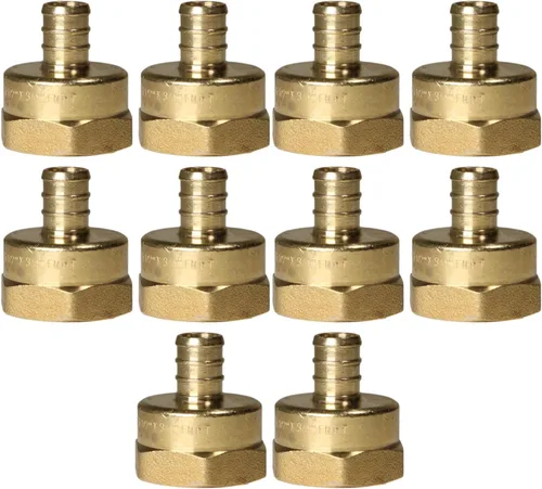 Miniatura 36 de XFITTING 1 pulgada Pex x 1 pulgada Adaptador Femenino NPT, 23-4-3=2X, 2 Piezas