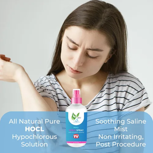 Miniatura 8 de VoilaVe HOCL Spray Spray de ácido hipocloroso para la piel HOCL Tónico facial y corporal para acné, cicatrices, enrojecimiento, irritaciones