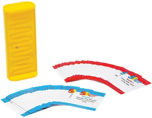 Miniatura 2 de Juego Mini de la Regla de 5 Segundos Juego Rápido 100 Preguntas - Juegos Familiares Divertidos para Niños y Adultos, Fiestas, Niños, Viajes, Noche