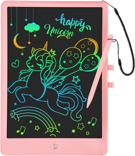 Miniatura 11 de Tableta de escritura LCD para niños de 10 pulgadas, almohadilla de dibujo reutilizable y borrable, tablero de escritura electrónico para niños