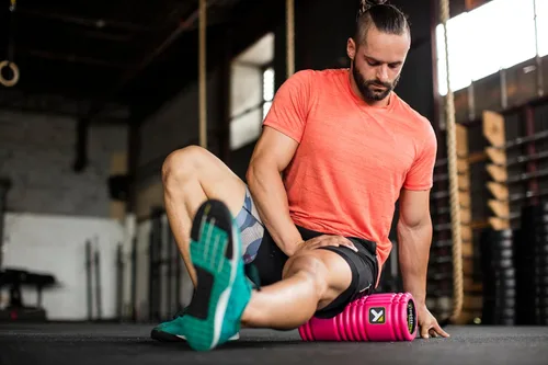 Miniatura 2 de TriggerPoint Grid 1.0 Foam Roller - 13" Multi-Density Massage Roller for Deep Tissue & Muscle Recovery - Relieves Tight, Sore Muscles & Kinks, Rosa