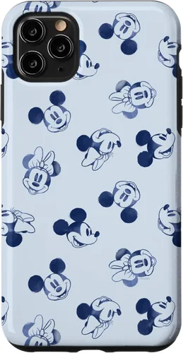 Miniatura 13 de Funda retro para iPhone 12/12 Pro de Disney Minnie y Mickey Mouse Icon Faces de arte vintage