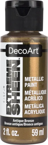 Miniatura 25 de 2 oz Slv Met Acry Pintura Plata de ley
