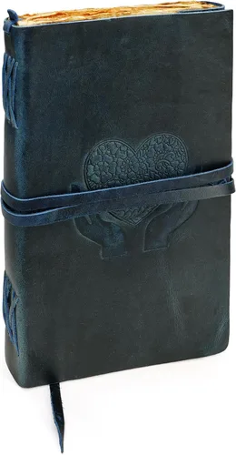 Miniatura 26 de Diario de cuero para mujeres y hombres, 200 páginas, 5 x 7 pulgadas, regalos para mujeres, diario de viaje, cuaderno de mujer, marcador de 7 chakras