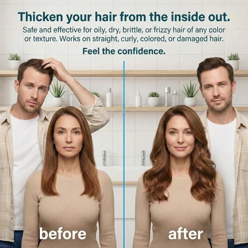 Miniatura 2 de Paisle Botanics Champú espesante de biotina, fórmula voluminizadora natural para cabello fino o adelgazante y un volumen de aspecto más completo