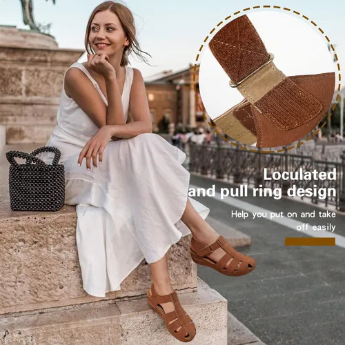 Miniatura 6 de DUOYANGJIASHA Sandalias elegantes de verano para mujer, zapatos de plataforma cómodos