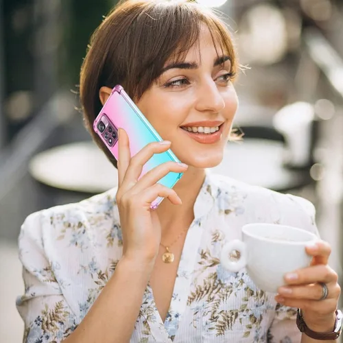 Miniatura 6 de Funda para Redmi Note 11 Pro 5G/Redmi Note 11E Pro, funda transparente para teléfono con degradado, delgada, antiarañazos, flexible, funda