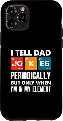 Miniatura 13 de Funda para iPhone 12/12 Pro I Tell Dad Jokes Periódicamente Divertida funda para papá
