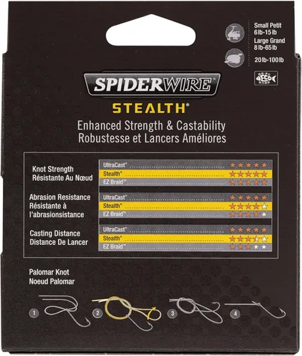 Miniatura 6 de Spiderwire Stealth Braid 3000 Yardas Verde musgo