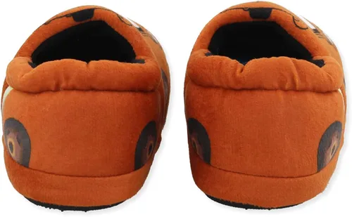Miniatura 4 de Disney Cars Lightning McQueen Tow Mater - Pantuflas de felpa para niños pequeños, Negro