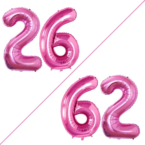 Miniatura 4 de Goer, conjunto de globos de papel aluminio para decoraciones de cumpleaños, globos de las letras de feliz cumpleaños y de números Oro