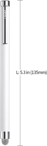 Miniatura 3 de ChaoQ - Bolígrafos para pantallas táctiles, 4 lápices capacitivos de fibra de malla, con 4 puntas de malla reemplazables y 4 puntas de goma Champán