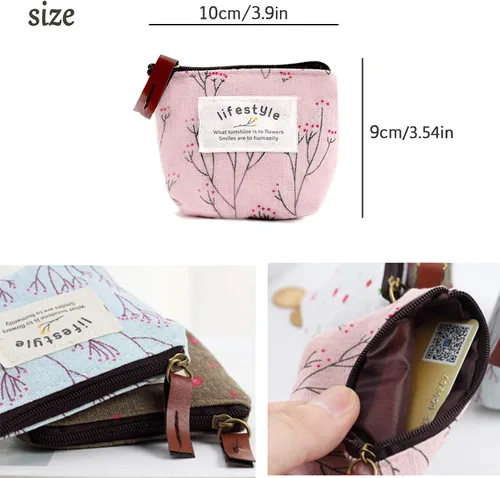 Miniatura 3 de INVODA Bolsas de cosméticos con cordón, bolsa de maquillaje para mujeres y niñas, portátil, plegable, multifuncional, neceser, organizador