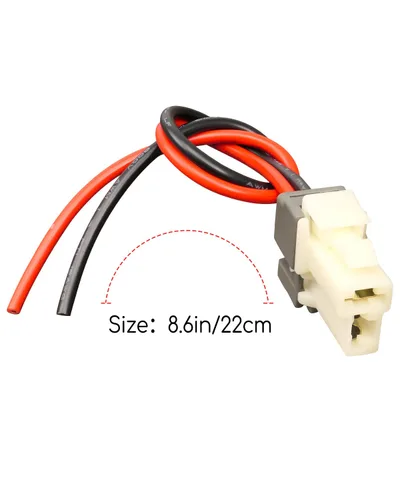 Miniatura 5 de Arnés Conector de Cable del Motor del Soplador Compatible con Kia Forte 2013-2018 Reemplaza 18952-02224AS, Arnés de Cableado Resistente
