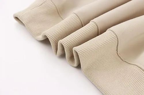 Miniatura 7 de Sudadera con capucha unisex básica suelta de manga larga con bolsillo y hombros caídos